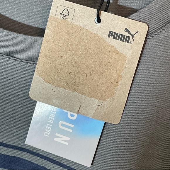 Puma Gray CLOUDSPUN Typical Weekend Performance Golf Cart T-Shirt XXL - Picture 8 of 12